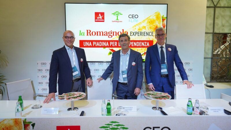 Negli Autogrill arriva la piadina dei giovani di San Patrignano