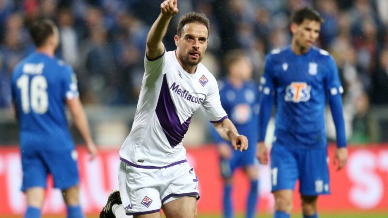 Fiorentina ipoteca semifinali, 4-1 al Lech in Polonia