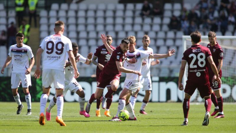 Torino-Salernitana 1-1, decidono i gol di Vilhena e Sanabria