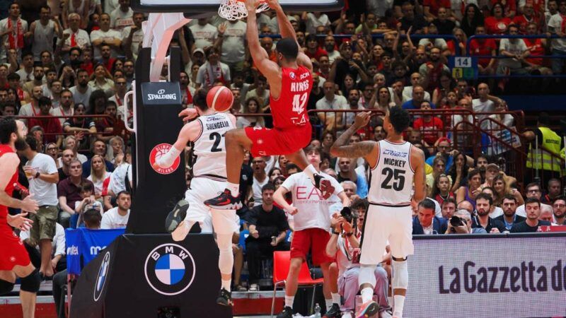 Milano si conferma campione nel basket, Bologna ko in gara-7