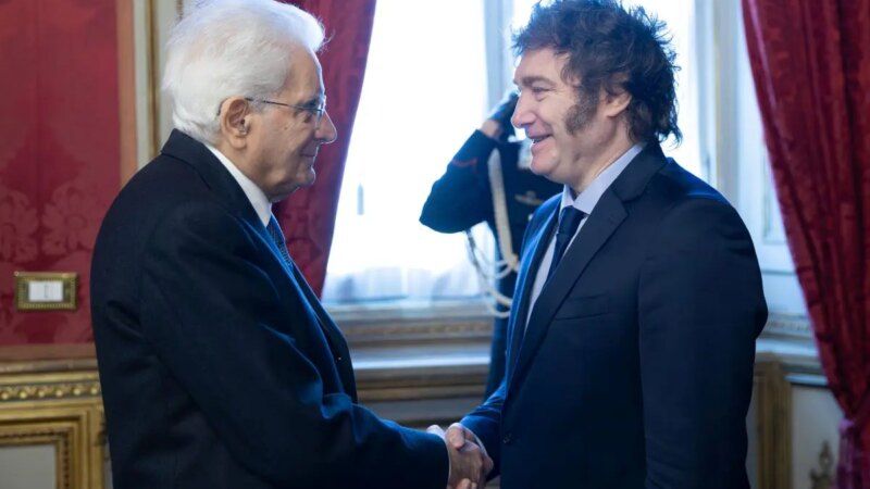 Mattarella incontra il presidente argentino Milei