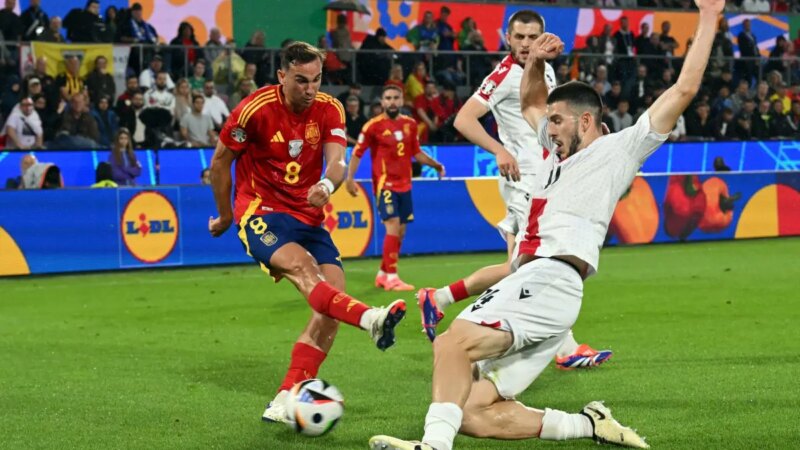 Georgia ribaltata, Spagna ai quarti contro la Germania