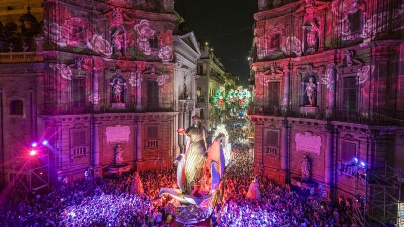 Palermo, in 350 mila per il 400esimo Festino di Santa Rosalia