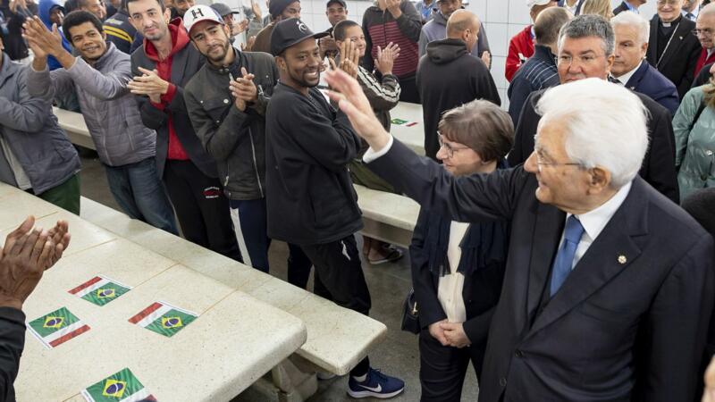 Brasile, Mattarella al Sermig “Nessuno è mai perduto davvero”