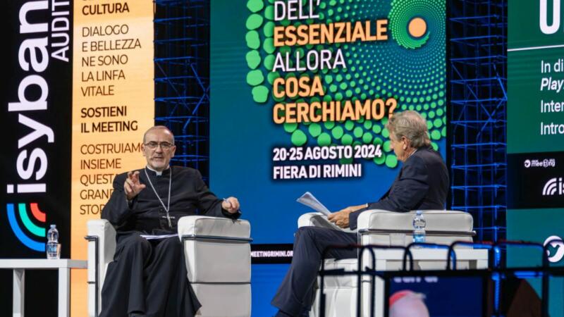 Medio Oriente, Pizzaballa al Meeting di Rimini “Negoziati ultimo treno”