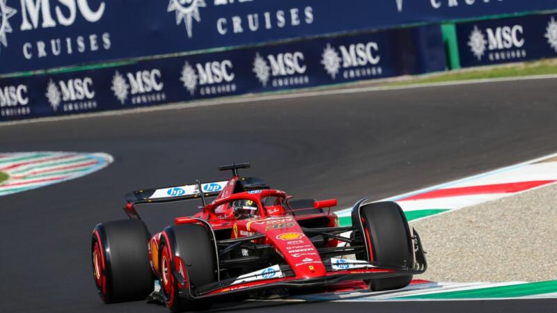 Ferrari in trionfo a Monza, vince Leclerc davanti a Piastri