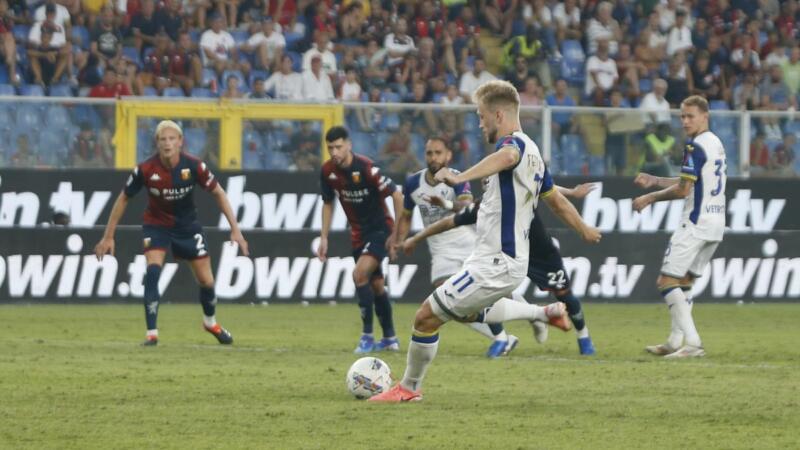 Tchatchoua-Tengstedt, il Verona vince 2-0 in casa Genoa