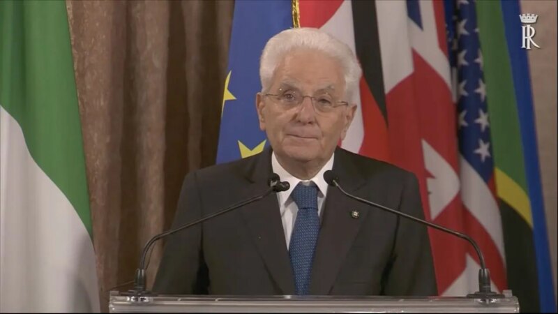 Mattarella “Nessun Paese può risolvere da solo questioni globali”