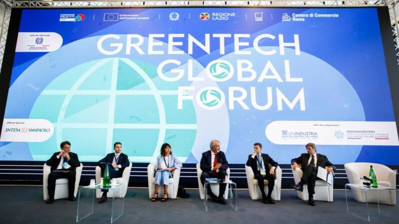 Regione Lazio, aperto il “GreenTech Global Forum 2024”