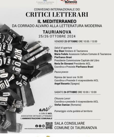 Convegno internazionale dei critici letterari a Taurianova