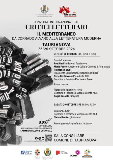 Convegno internazionale dei critici letterari a Taurianova