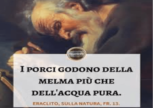 I porci godono della melma più che dell’acqua pura