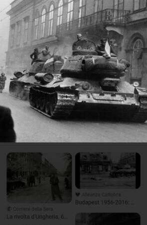 Accadde oggi: 23 ottobre 1956 la rivolta di Budapest, la rivoluzione ungherese